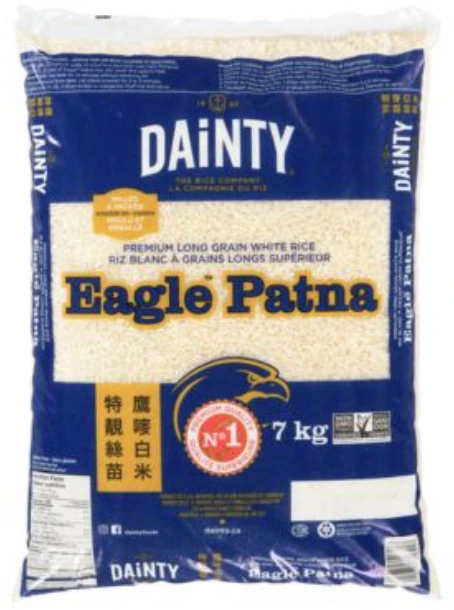 RIZ BLANC À GRAINS LONGS EAGLE 7 kg