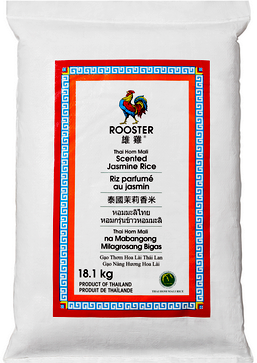 RIZ PARFUMÉ AU JASMIN ROOSTER 40 lb