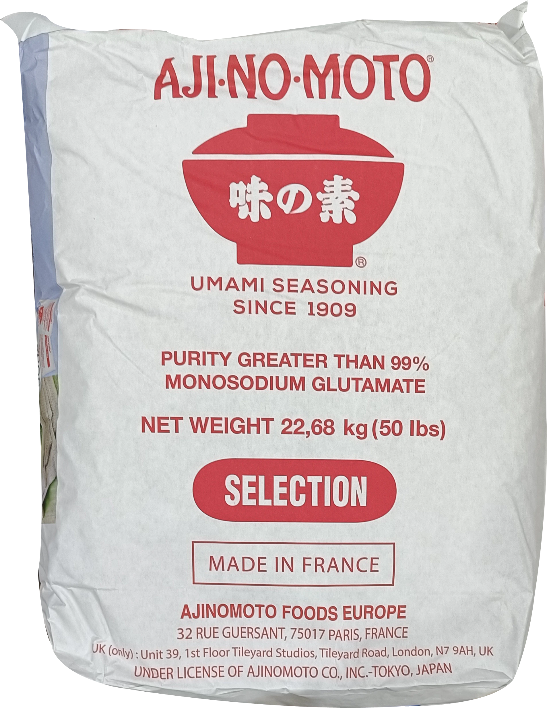 M.S.G. AJINOMOTO 50 lb