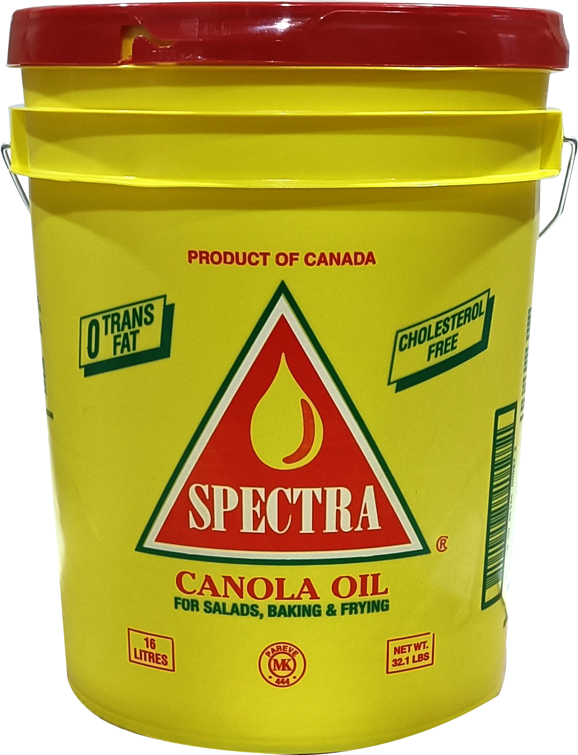 HUILE DE CANOLA SEAU SPECTRA 16 L