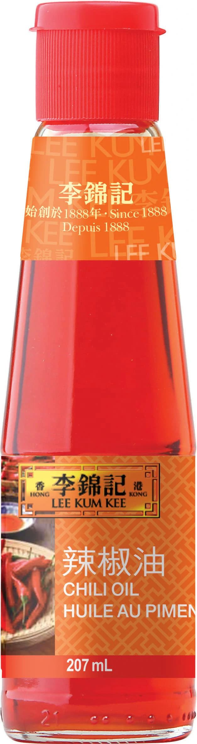 CHILI OIL LEE KUM KEE 12/207 ml
