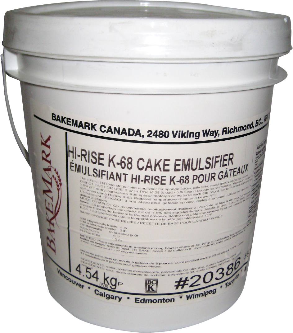 ÉMULSIFIANT HI-RISE K-68 POUR GÂTEAUX  10 lb