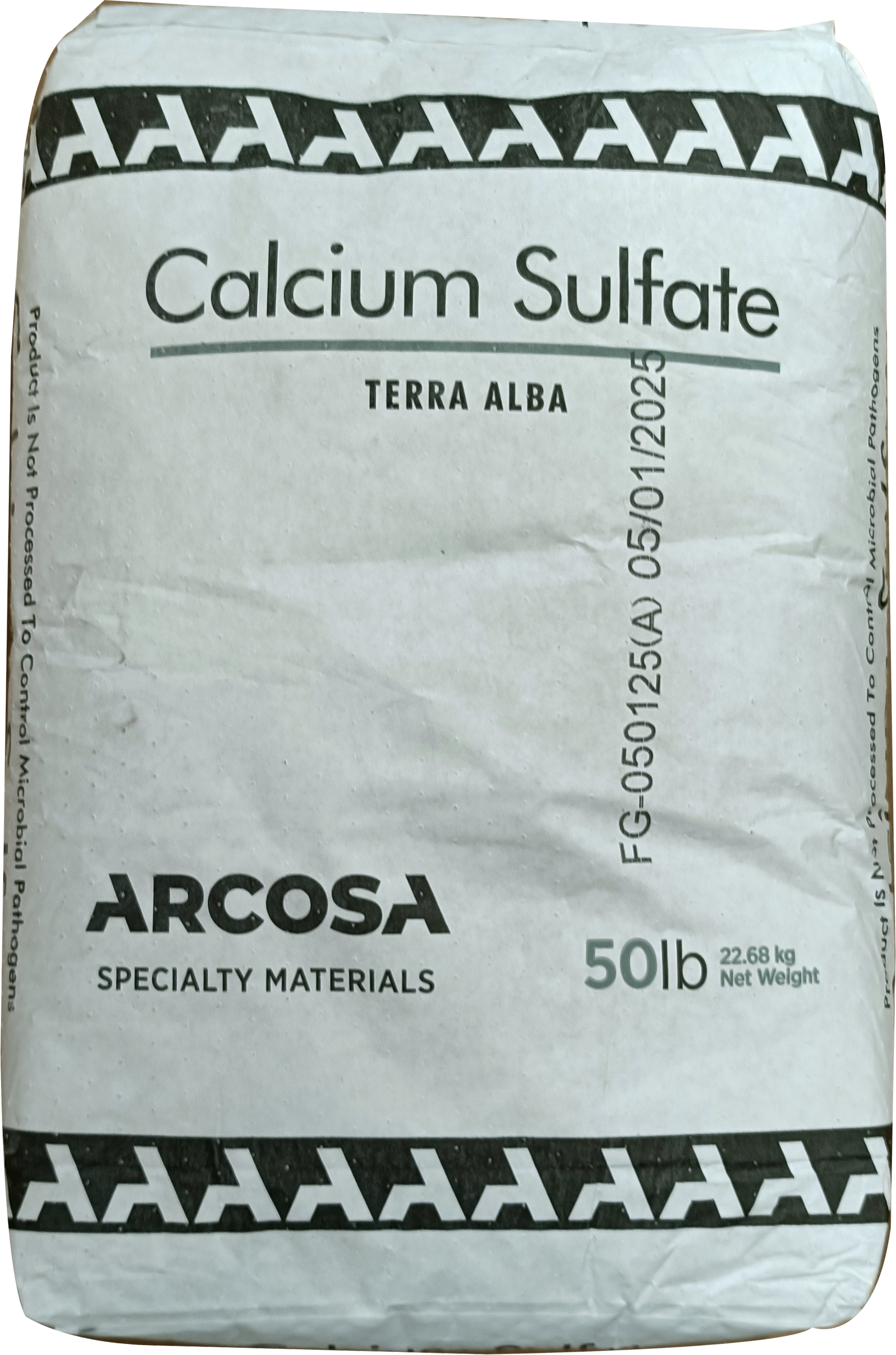 SULFATE DE CALCIUM 50 lb