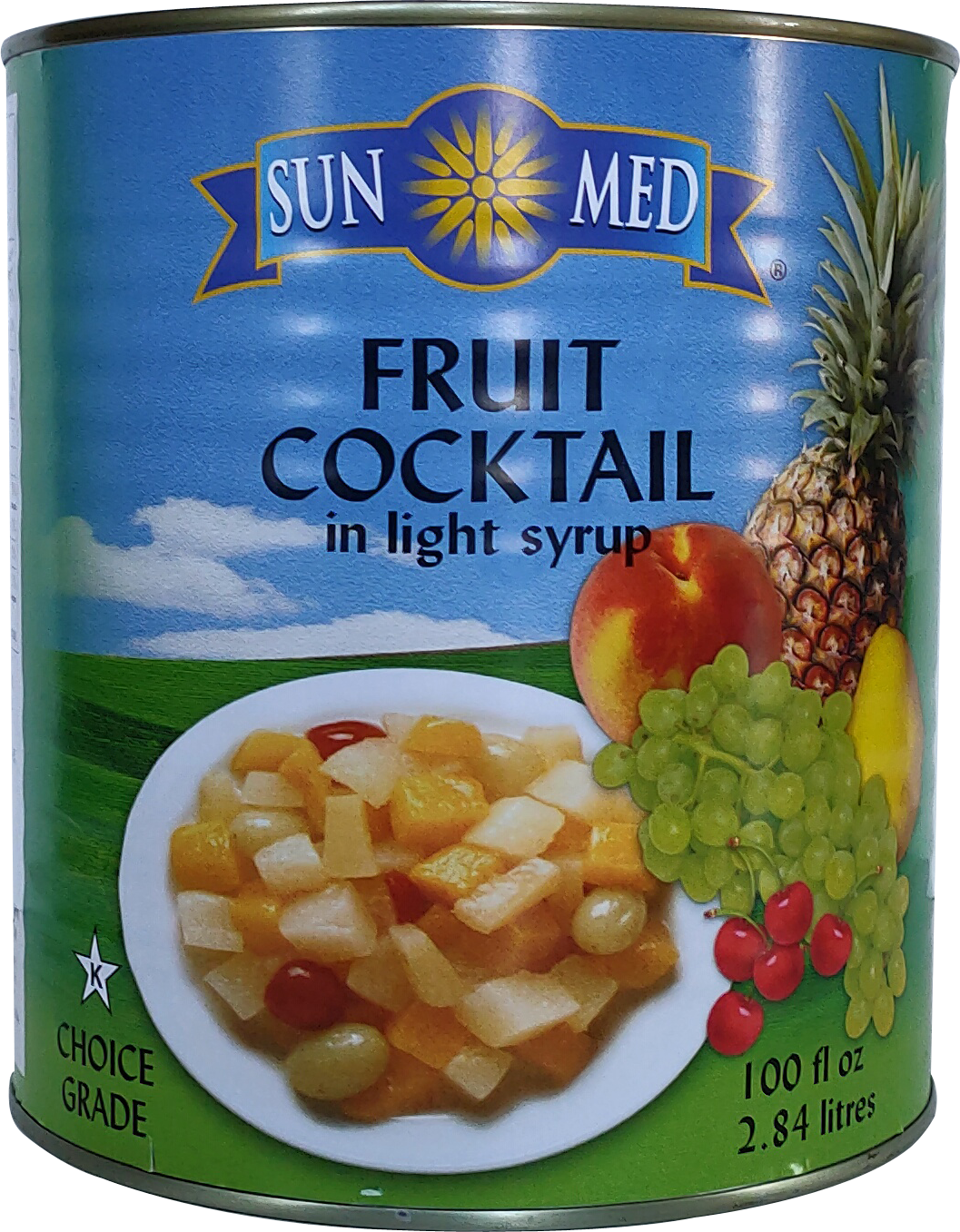 FRUITS COCKTAIL 6/2.84 L