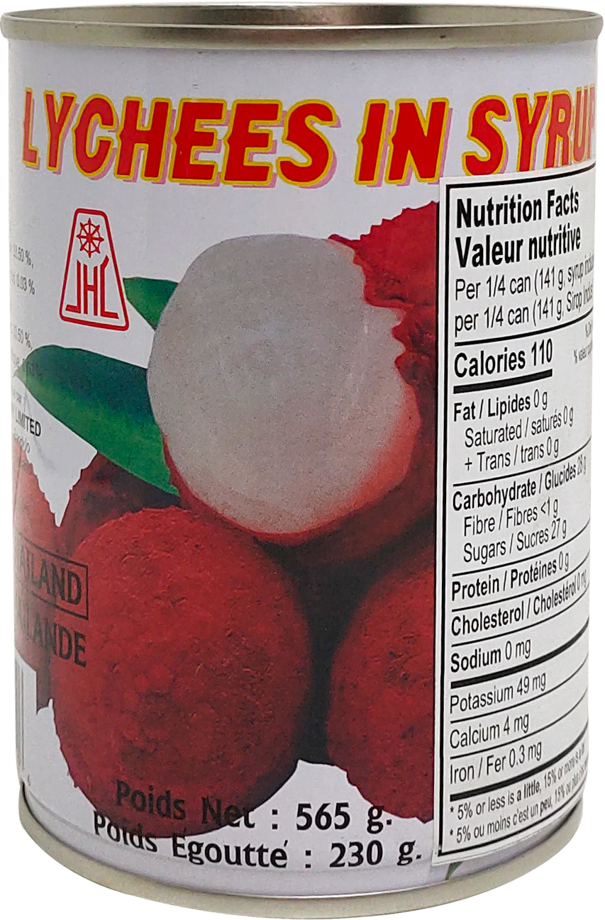 LITCHIS EN SIROP JHC 24/565 g