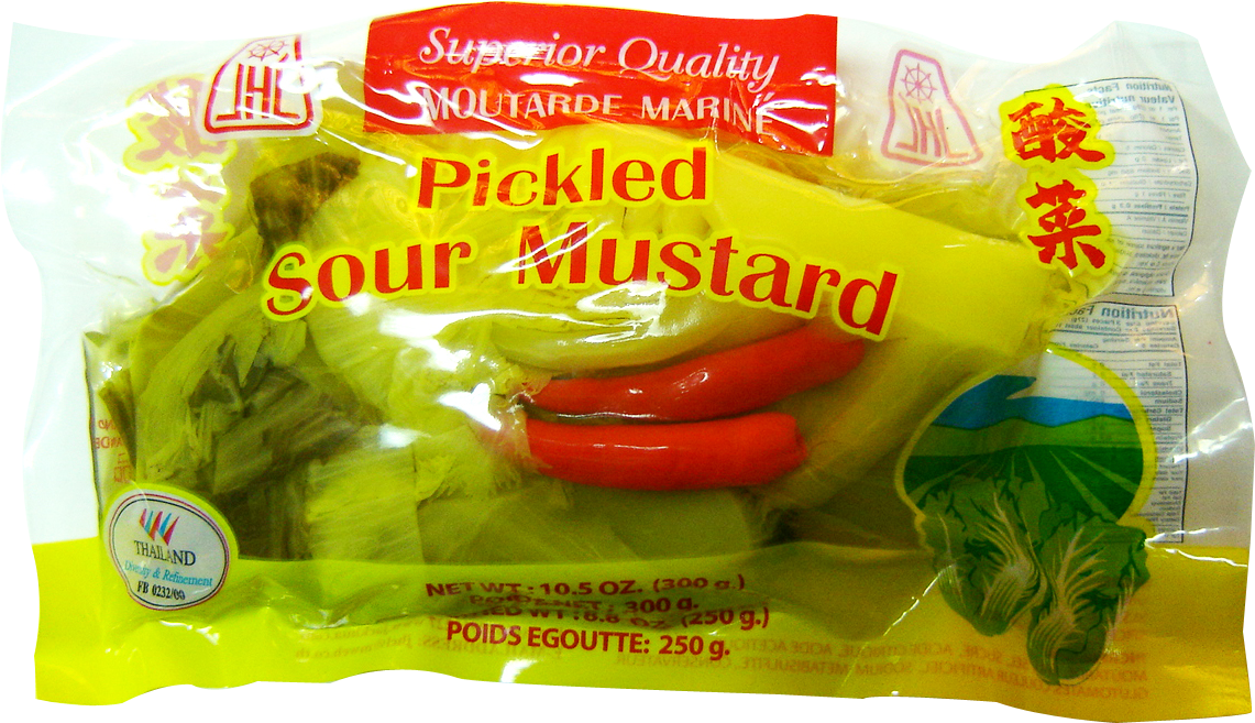 MUSTARD SOUR PICKLED WITH CHILI JHC 36/300 g