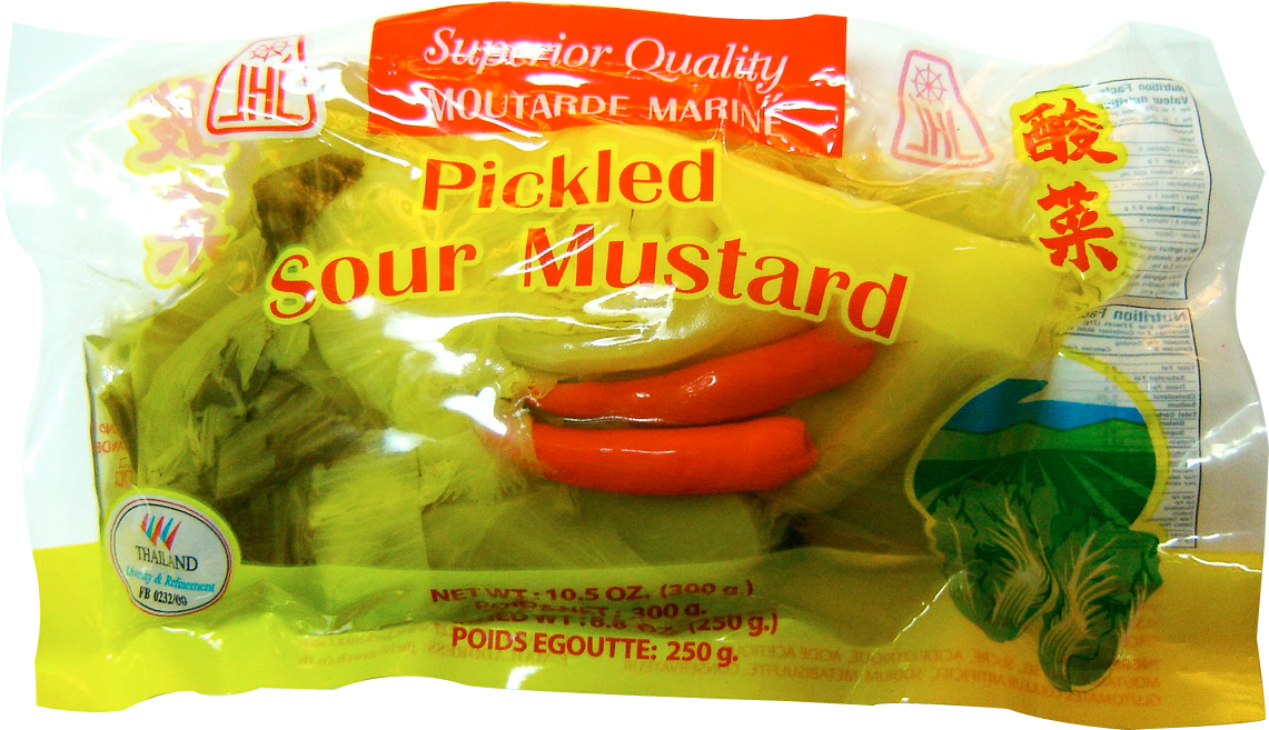 MOUTARDE AIGRE MARINÉE AU PIMENT JHC 36/300 g