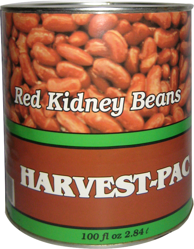HARICOTS ROUGES (HARICOTS ROUGES) HARVEST-PAC 6/100 oz