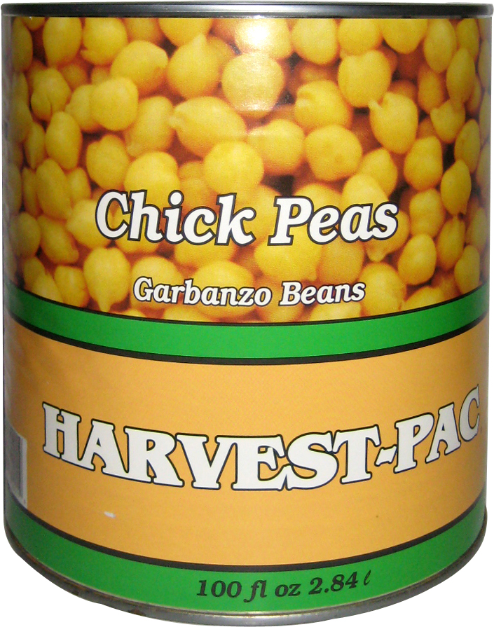 POIS CHICHES HARVEST-PAC 6/100 oz