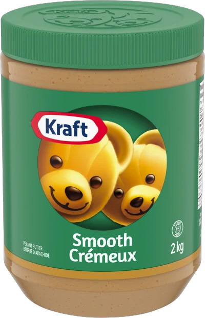 BEURRE D’ARACHIDE CRÉMEUX KRAFT 2 kg