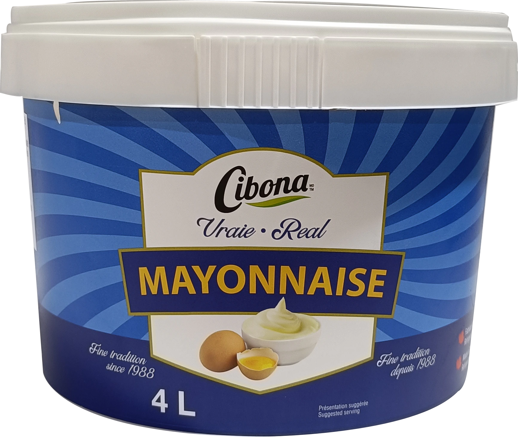 MAYONNAISE  CIBONA 3.78 L