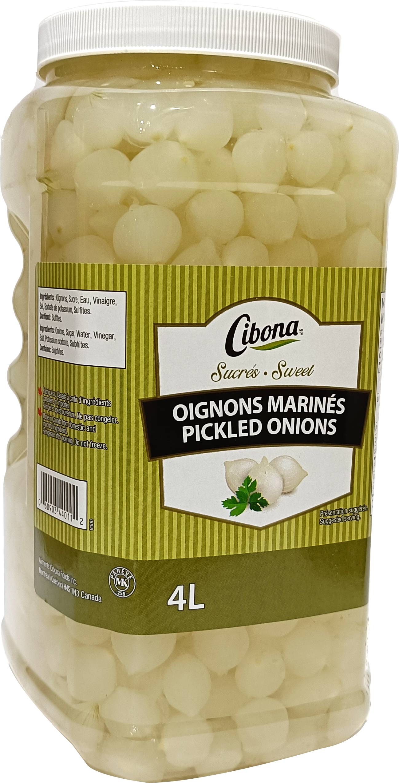 OIGNONS MARINÉS CIBONA 2/4 L