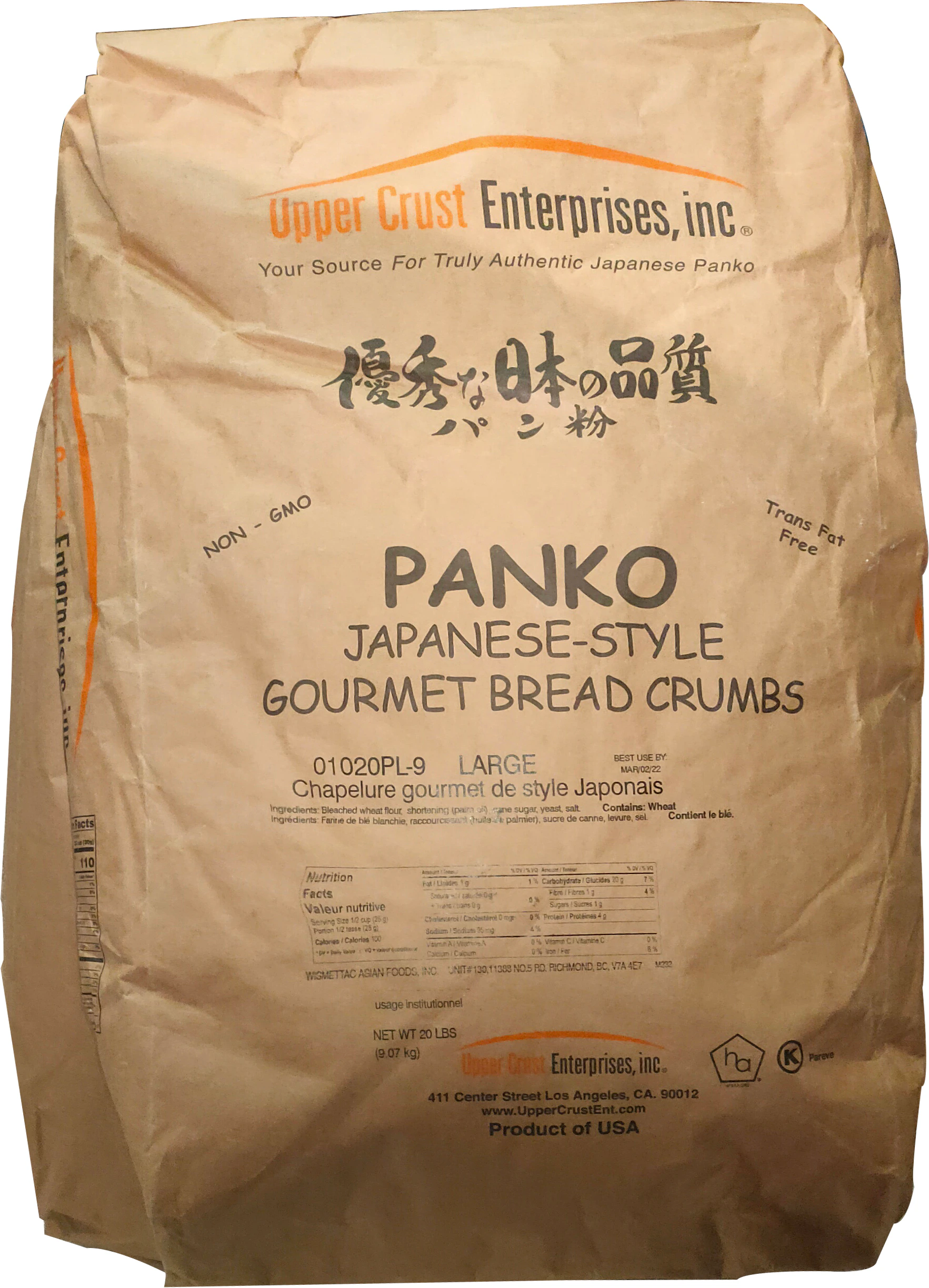 麵包糠日本PANKO 20磅