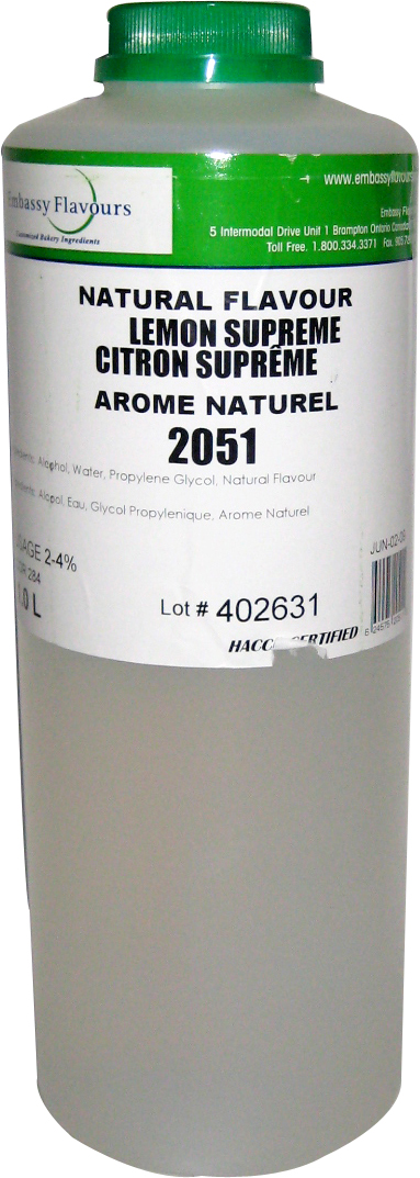 AROME NATUREL DE CITRON SUPRÊME  1 L