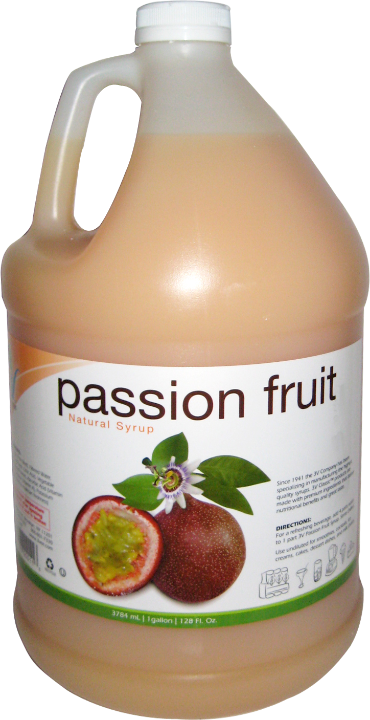 SIROP DE FRUIT DE LA PASSION 4/1 gal