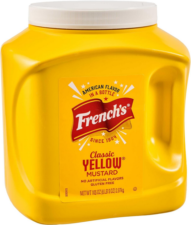 MOUTARDE PRÉPARÉE FRENCH'S 2.9 L