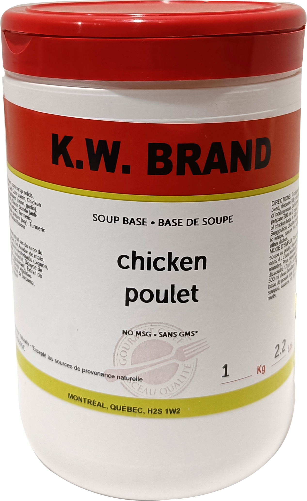 BASE DE SOUPE POULET K.W. 1 kg