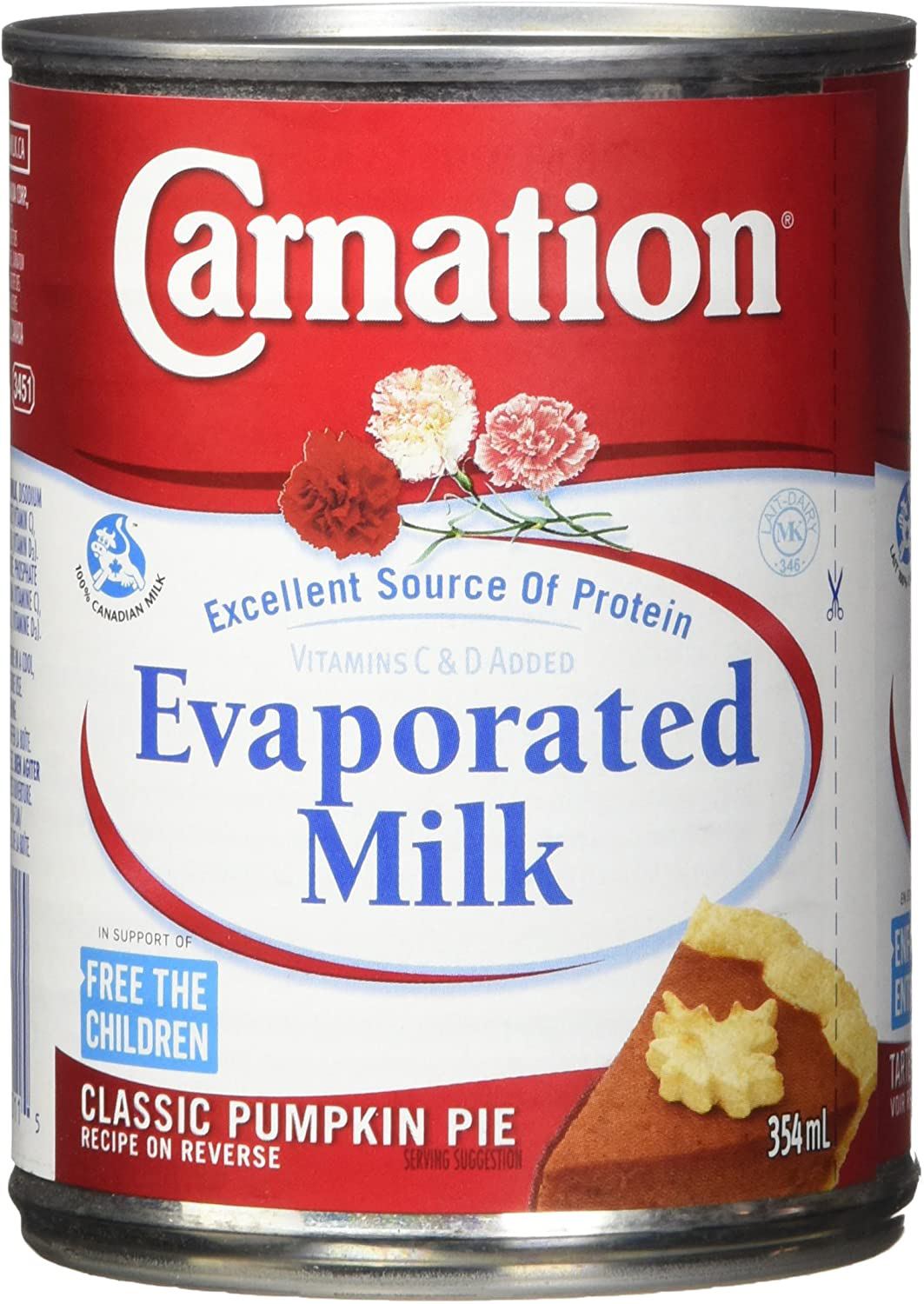 LAIT ÉVAPORÉ CARNATION 48/354 ml