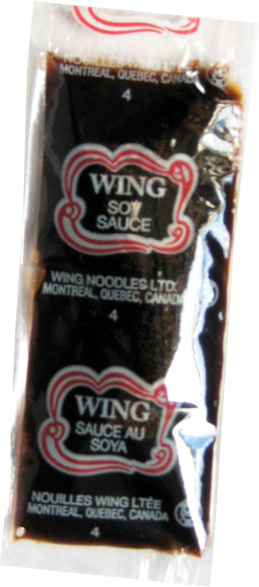 SAUCE SOJA SACHETS INDIVIDUELS WING'S 500/9 g