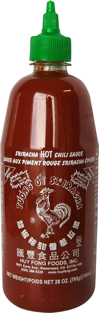 SAUCE AUX PIMENT SRIRACHA ÉPICÉE 12/28 oz