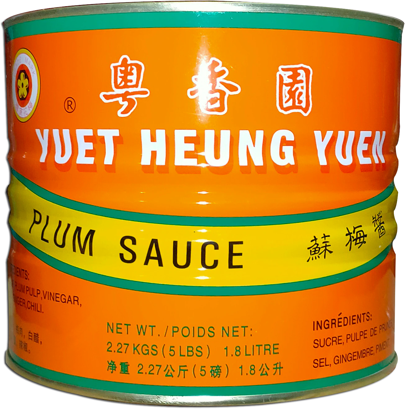 蘇梅醬粵香園牌 6/5磅