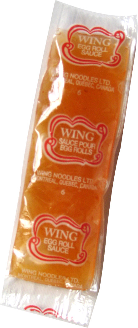 SAUCE AUX PRUNES SACHETS WING'S 400/16 g