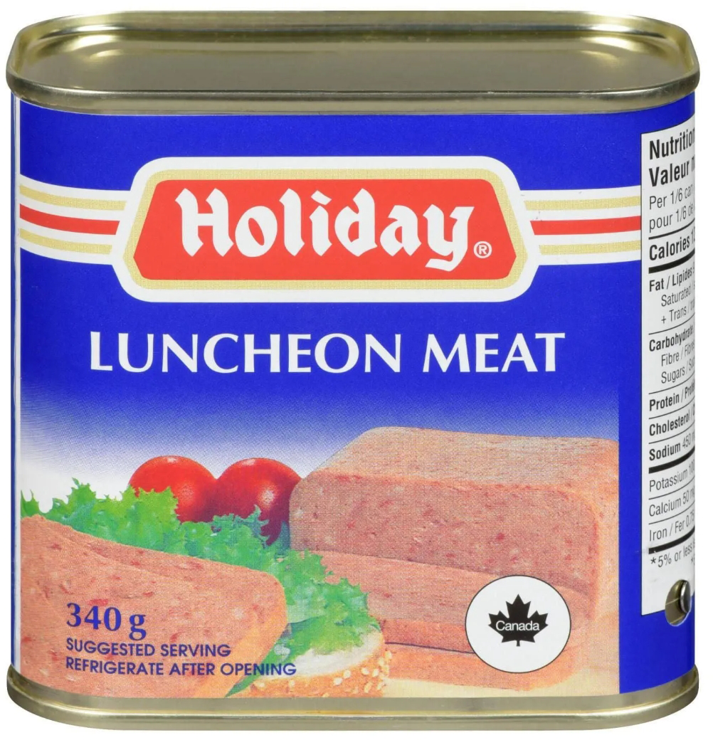 VIANDE DE LUNCHEON  HOLIDAY 24/340 g