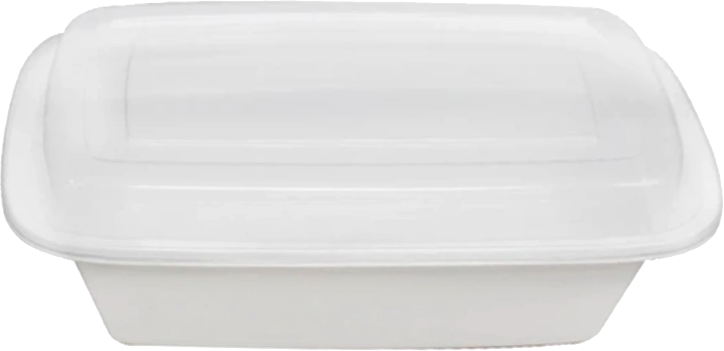 CONTENANT EN PLASTIQUE T38 – 38 OZ RECTANGULAIRE 150 ens
