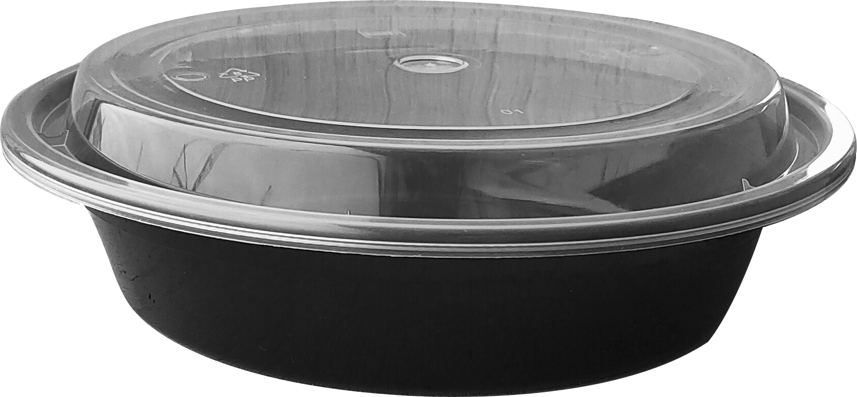 CONTENANT EN PLASTIQUE 22 OZ ROND 150 ens