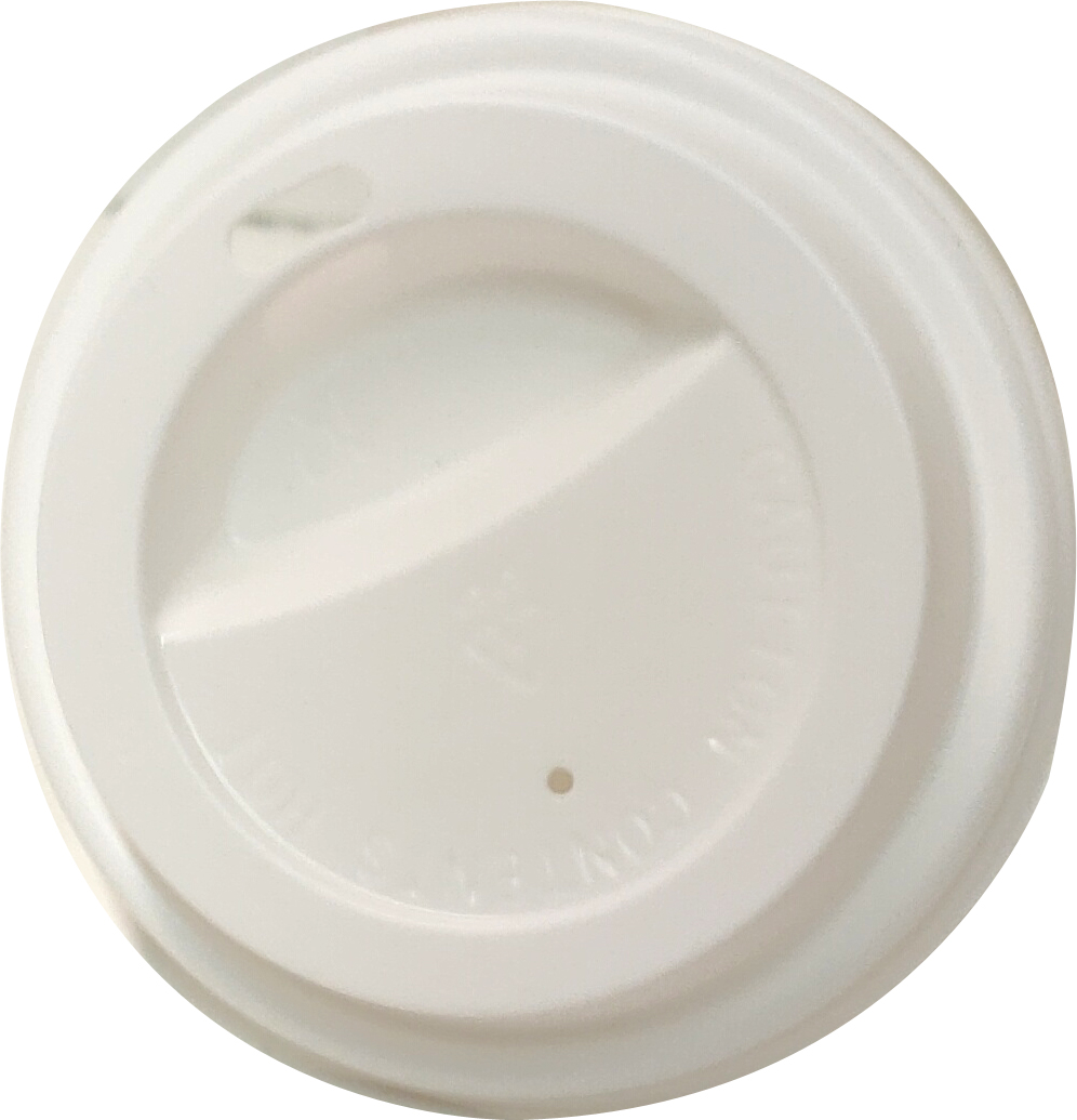 COUVERCLES EN PLASTIQUE POUR TASSES À CAFÉ 8 OZ 20/50 pcs