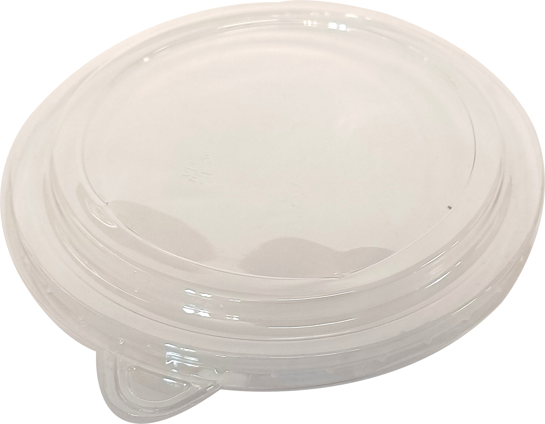 COUVERCLES POUR BOLS EN PAPIER 185 MM PET 6/50 pcs