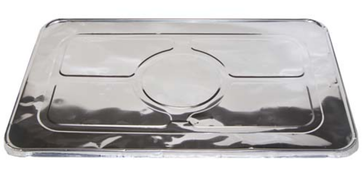 COUVERCLES EN PLASTIQUE POUR TRAITEUR EN ALUMINIUM 50 pcs