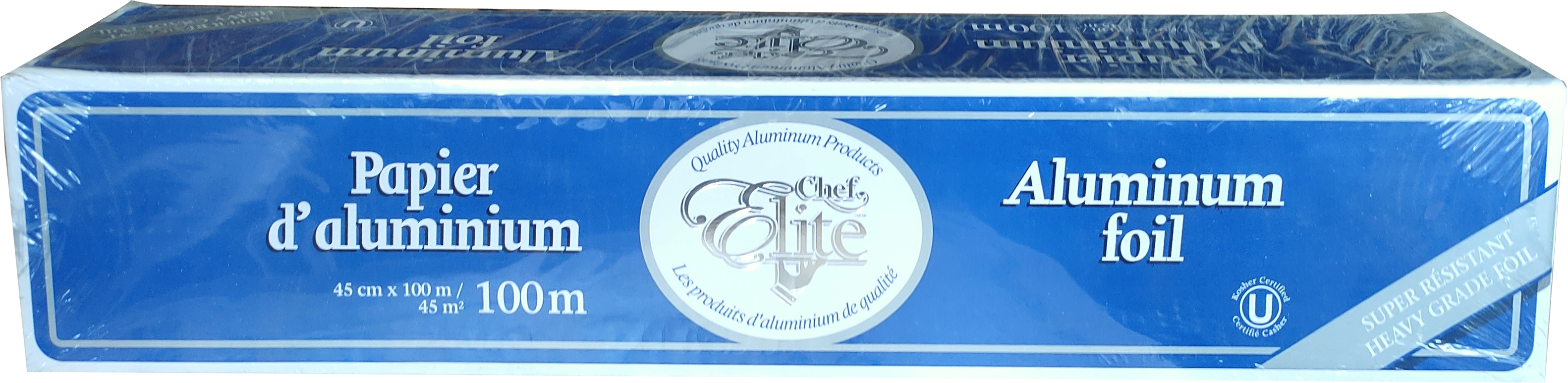 PAPIER D'ALUMINIUM 18 " 45 CM/100 M  1 pcs