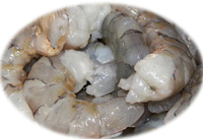 CREVETTES PELÉE 50-60 (80% N.W)  6/4 lb