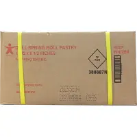 PÂTE POUR ROULEAUX DE PRINTEMPS DOLL 8.5 " ROUGE  30/400 g
