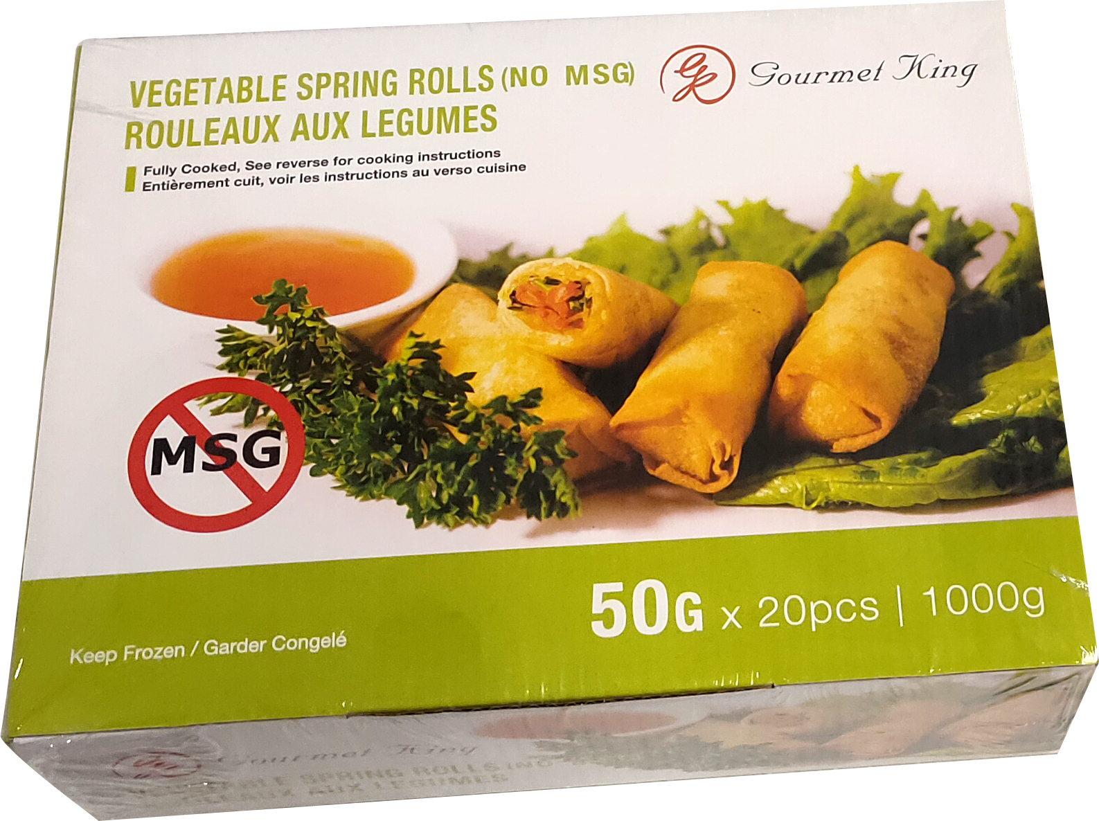 ROULEAUX AUX LÉGUMES 50 G G.K. 10/20 pcs